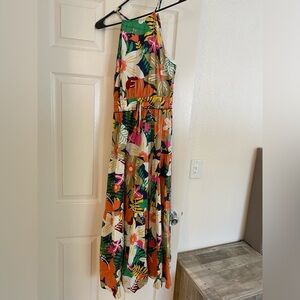 Red Dress Boutique Tropical Midi Dress